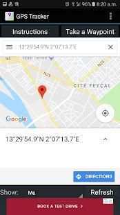 GPS Tracker For Android स्क्रीनशॉट 4