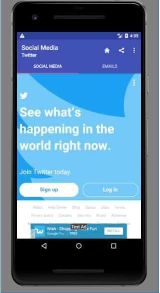 Popular Social media and Emails screenshot 4