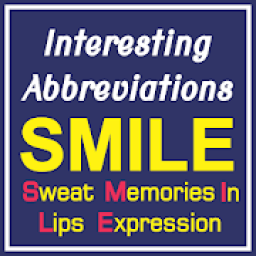 Abbreviations ( Technology, Medical ) Offline आइकन