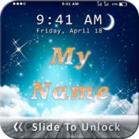 My Name Live Wallpaper: Name Art on Live Screen