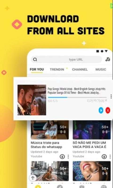 Video mp4 Downloader: Save All Video on Phone स्क्रीनशॉट 4