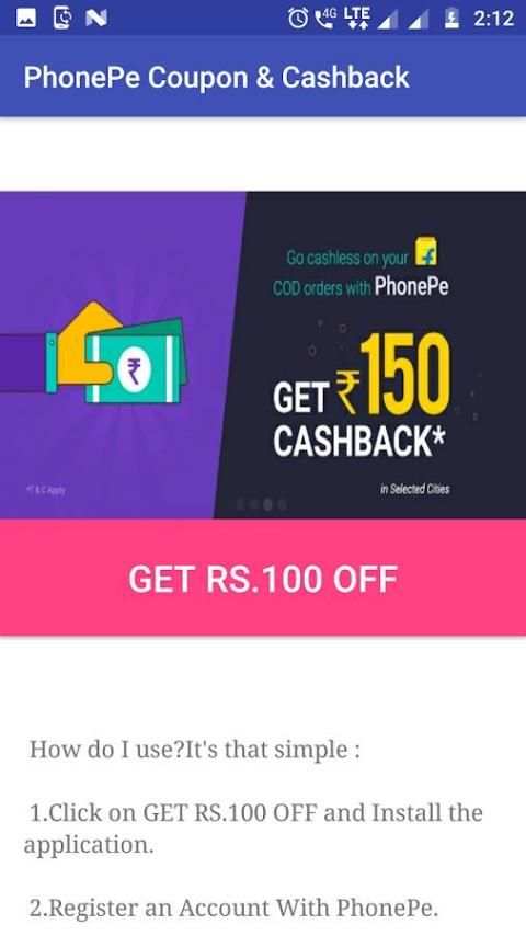 PhonePe Coupon & Cashback screenshot 3