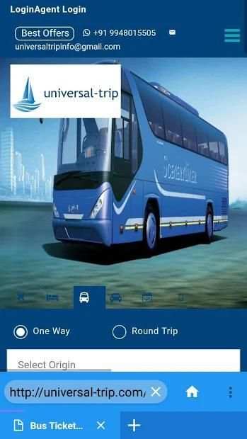 Universaltrip-Flights, Hotels, Bus & Cabs screenshot 2