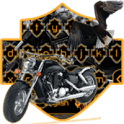 ikon Motorcycle Driving Keyboard Theme