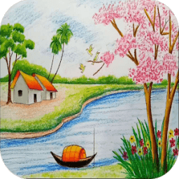 Drawing Scenery Step by Step आइकन