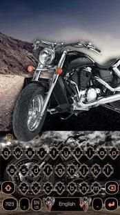 Motorcycle Driving Keyboard Theme screenshot 2