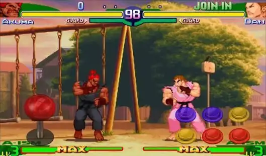 Street Fighter Alpha 3 Max [PSP] - Akuma Gameplay (Expert Mode) Part.1