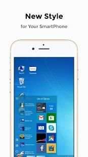 Win 7 Theme for Computer Launcher स्क्रीनशॉट 2