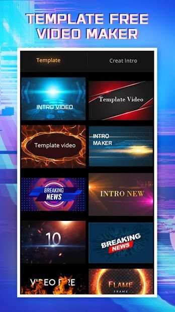 Intro Maker - Video Editor For Youtube screenshot 6