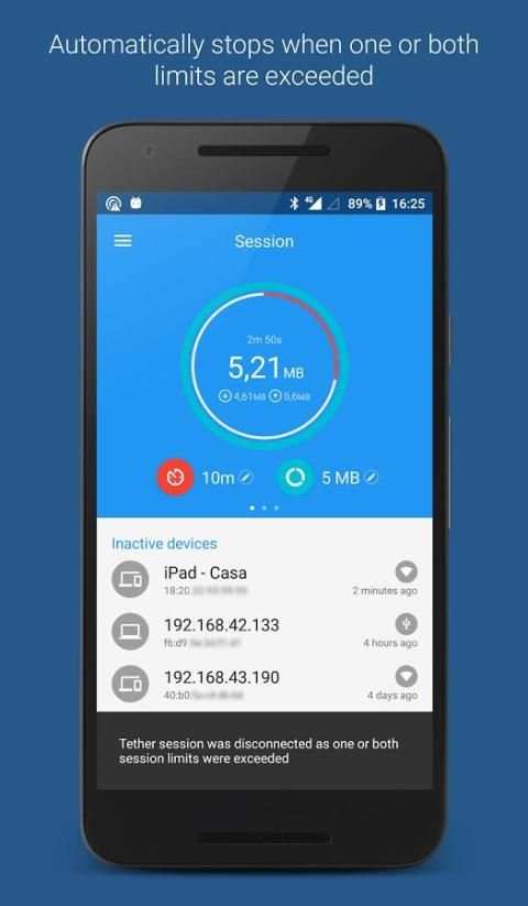 Data Sharing - Tethering screenshot 10