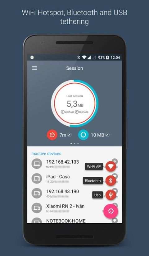 Data Sharing - Tethering screenshot 9