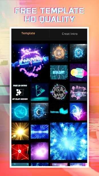 Intro Maker - Video Editor For Youtube screenshot 1