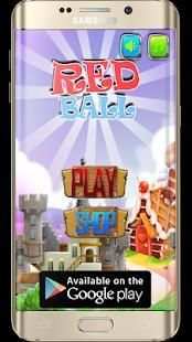 Angry Red Ball Game स्क्रीनशॉट 8