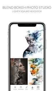 Blend Bokeh Photo Studio Light Sqaure HD Editor screenshot 8
