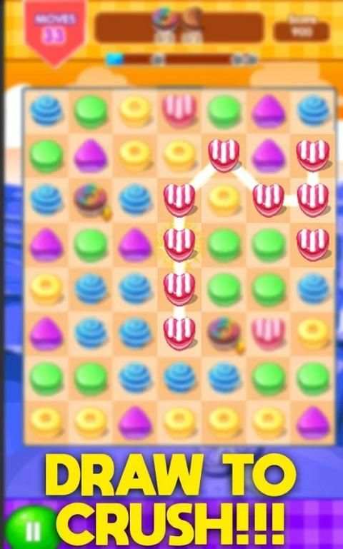 Candy Crunch 2018 स्क्रीनशॉट 2
