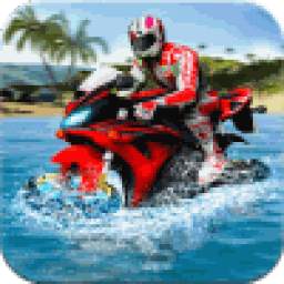 Water Surfer Moto Bike Race