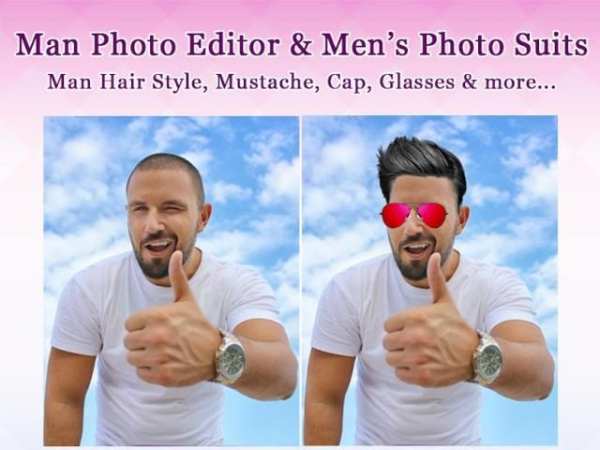 Man Photo Editor स्क्रीनशॉट 3