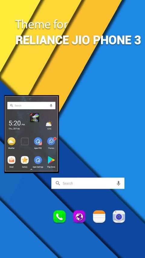 Themes For Reliance Jio Phone 3 Launcher 2020 screenshot 2