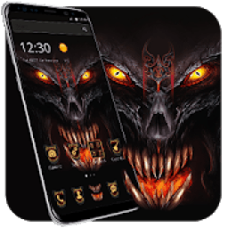 ikon Horror Devil Skull Blood King Theme