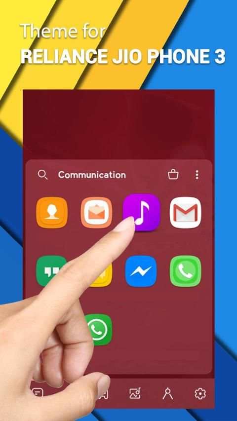 Themes For Reliance Jio Phone 3 Launcher 2020 स्क्रीनशॉट 3