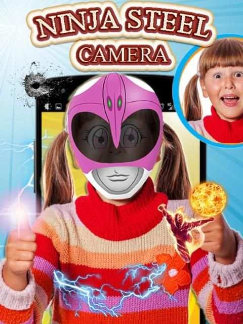 Power Rangers Super Ninja Steel Face Morpher स्क्रीनशॉट 4