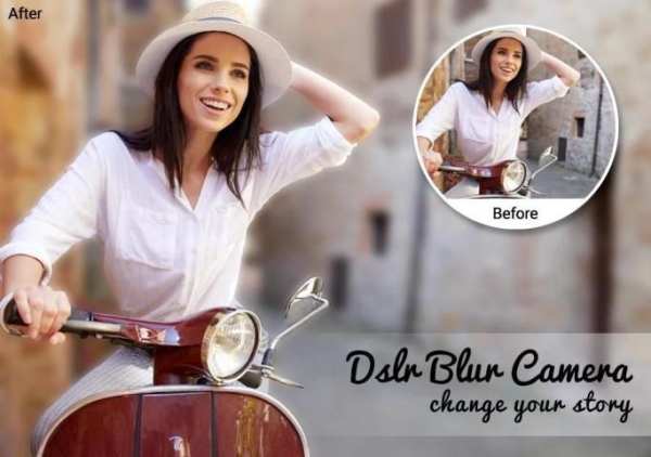 DSLR Camera : Blur Background Camera screenshot 3