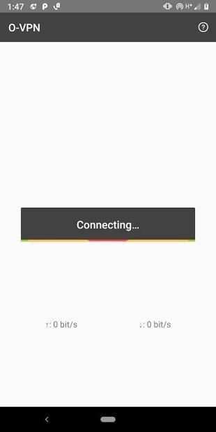 O-VPN screenshot 2