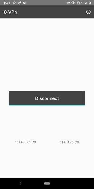 O-VPN screenshot 1