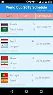 World Cup Schedule screenshot 2