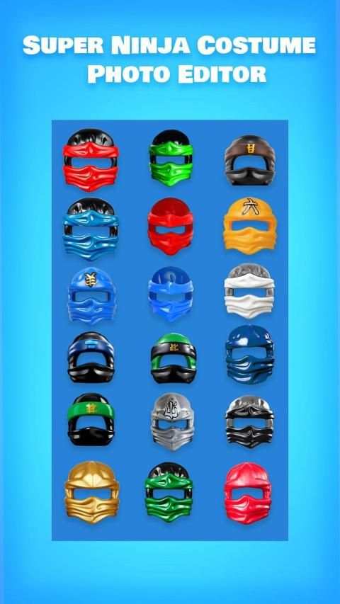 Super Ninja Costume - Construction Toys Camera screenshot 7