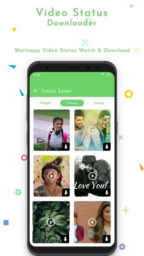 Status Saver : Status Downloader for Whatsapp स्क्रीनशॉट 2
