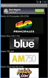 Radios Argentina screenshot 1