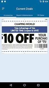Camping World App screenshot 1