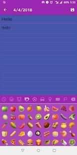 Glitter iOS™ emoji Pack for Secret Diary with Lock screenshot 1