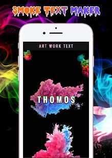 Smoke Effect Name Art screenshot 2