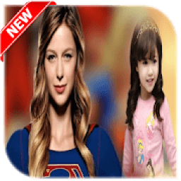 SuperGirl Photo frame आइकन