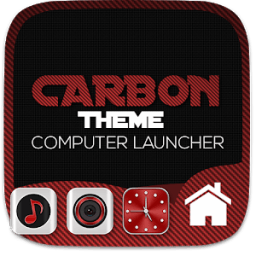 ikon Carbon Fiber Theme For Computer Launcher