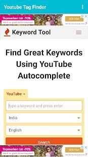 Youtube Tag/Keyword Finder screenshot 4