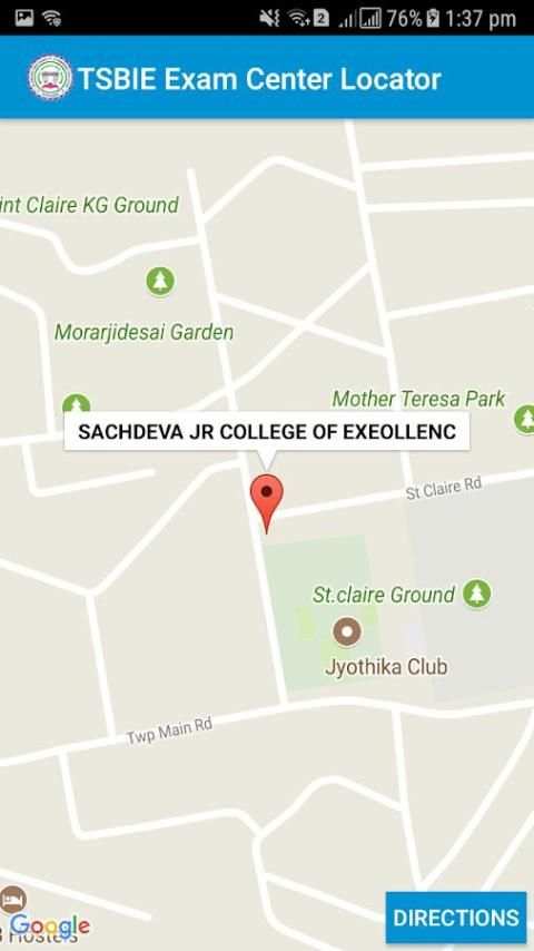 TSBIE Exam Center Locator2018 स्क्रीनशॉट 3