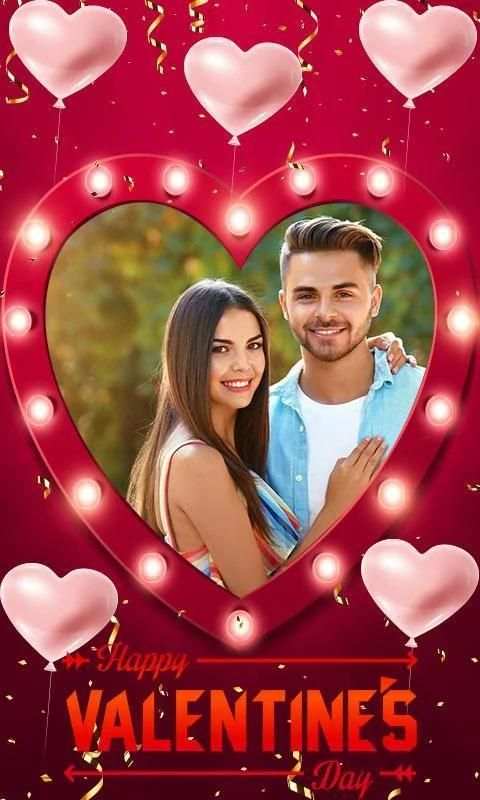 Happy Valentines Day Photo Frames स्क्रीनशॉट 3