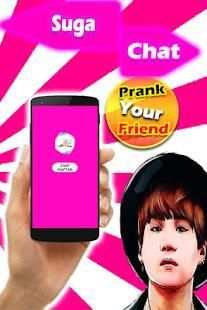 Fake Chat with Suga screenshot 3