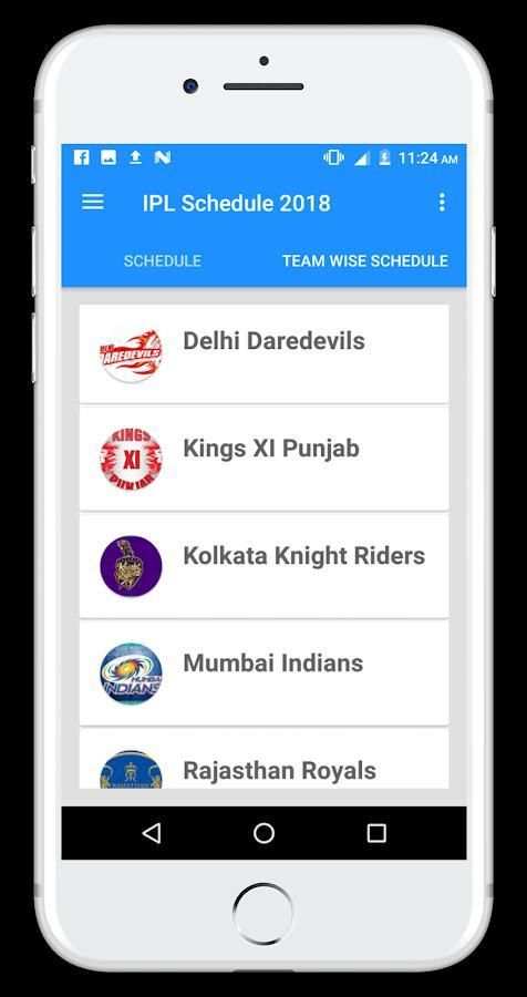 Cricket IPL 2018 Auction schedule Teams all info screenshot 2