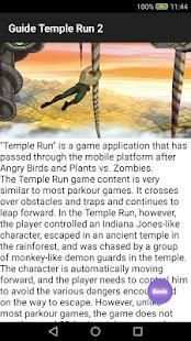 Guide Temple Run 2 screenshot 1