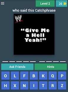 Catchphrases in The WWE screenshot 5