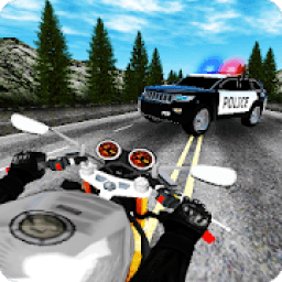 BIKERS vs COPS HD - 3D Racing Game icon