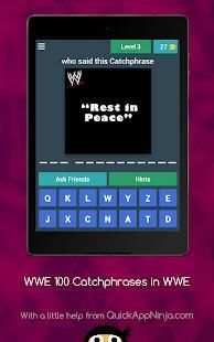 Catchphrases in The WWE screenshot 11