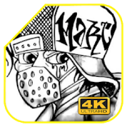 ikon Drawing Graffiti Characters