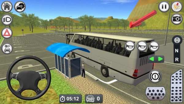 Travego Otobüs Simülatör Oyunu 2018 screenshot 3