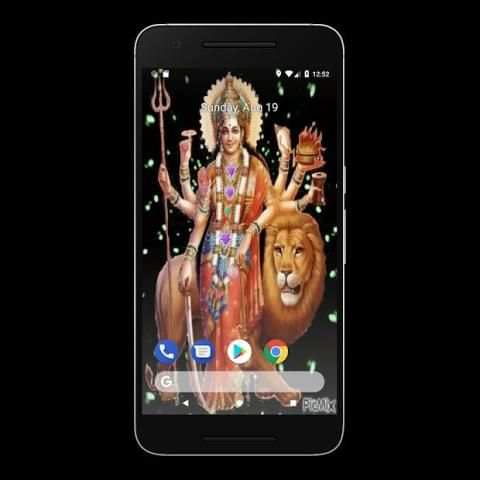 Maa durga live wallpaper 2018 screenshot 2