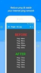 Pinger - Anti Lag and Game Booster screenshot 2